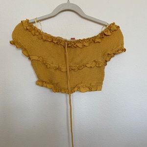 (4 for $15!) C & V Ruched Crop Top